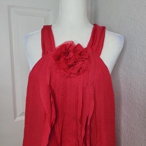 Ann Taylor LOFT Sleeveless Pink Blouse Top Casual